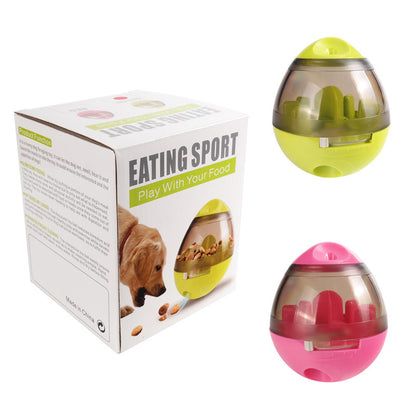 Treat-Dispensing Tumbler Ball – Interactive Dog Enrichment Toy