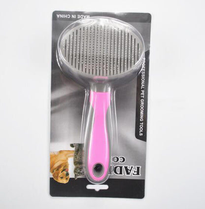 Deshedding Slicker Brush for Long-Haired Dogs & Cats