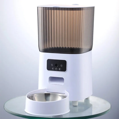 5L Smart Automatic Pet Feeder with HD Camera – Wi-Fi, Night Vision & Voice Recording