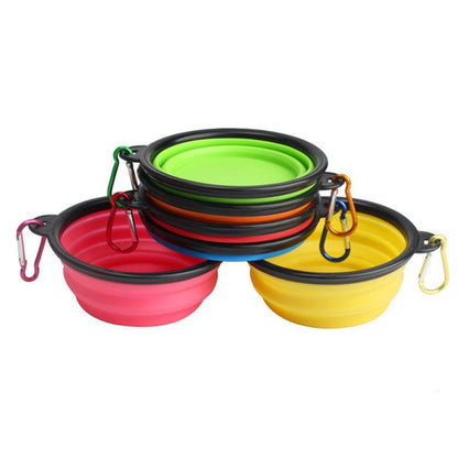 Collapsible Silicone Dog Bowl – Lightweight Travel Feeder