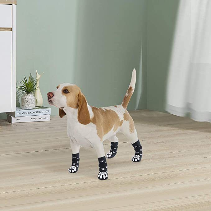 Anti-Slip Waterproof Pet Socks – All-Season Paw Protection for Cats & Dogs