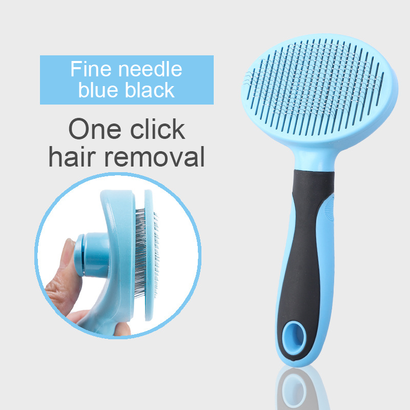 Deshedding Slicker Brush for Long-Haired Dogs & Cats