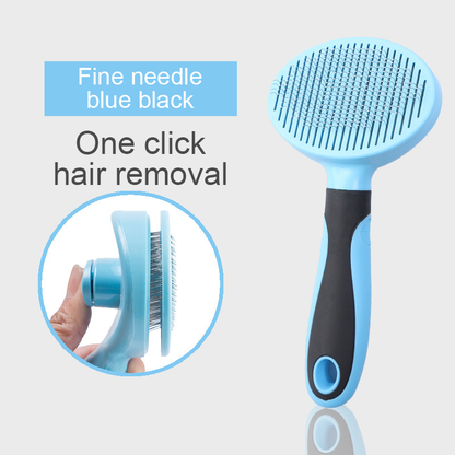 Deshedding Slicker Brush for Long-Haired Dogs & Cats