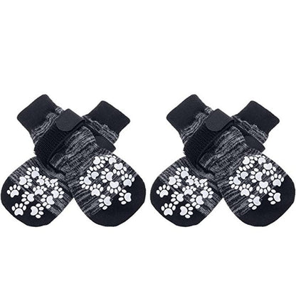Anti-Slip Waterproof Pet Socks – All-Season Paw Protection for Cats & Dogs