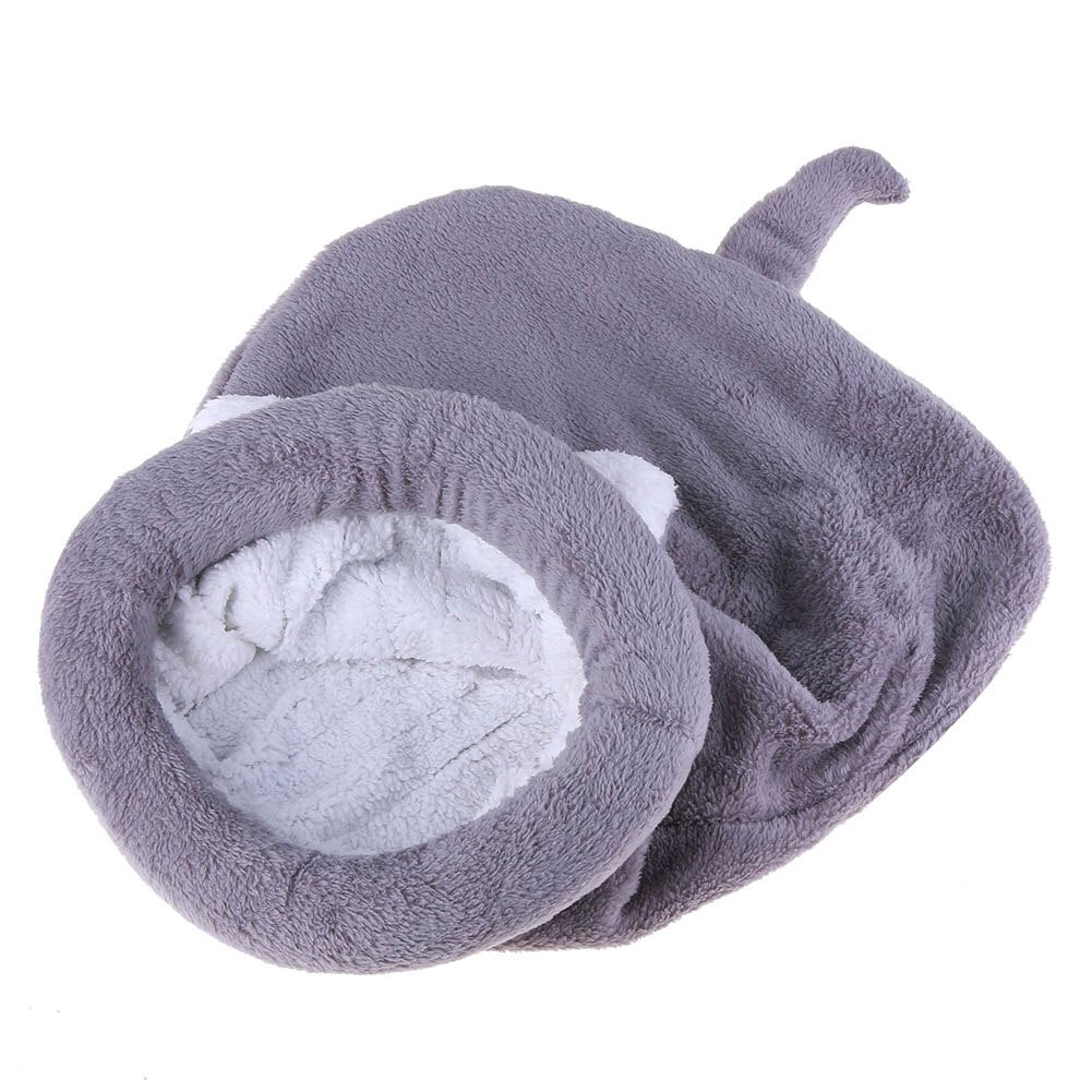 Cosy Coral Fleece Pet Sleeping Bag – Cats & Small Dogs