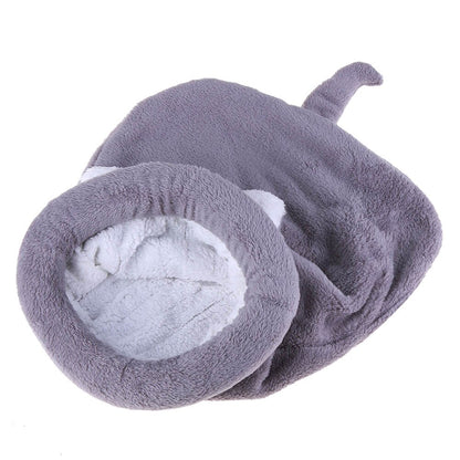 Cosy Coral Fleece Pet Sleeping Bag – Cats & Small Dogs