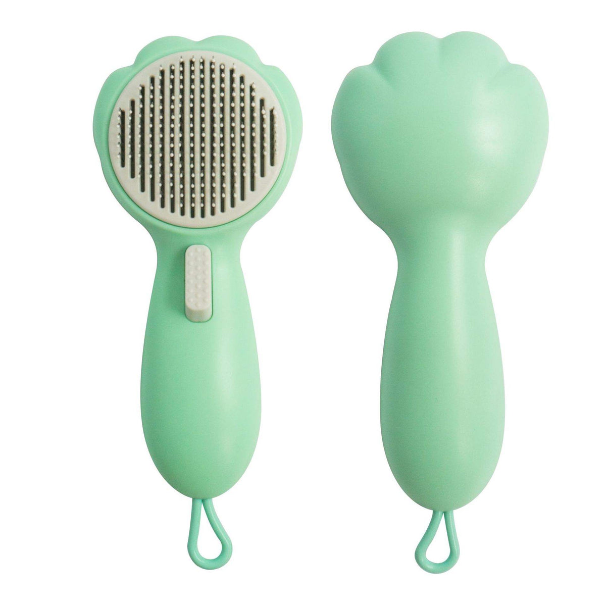 Self-Cleaning Pet Needle Comb – One-Touch Hair Removal for Cats & Dogs