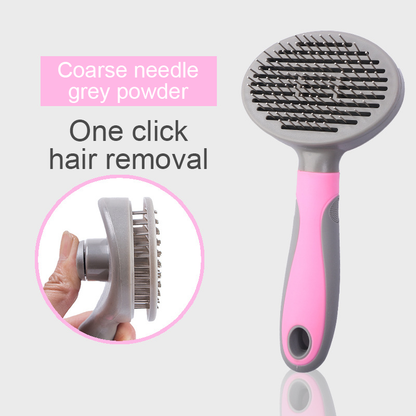 Deshedding Slicker Brush for Long-Haired Dogs & Cats