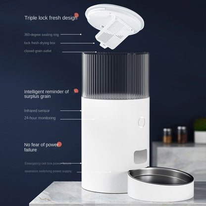 UV Self-Cleaning Pet Water Fountain – Stainless Steel & Auto-Filter