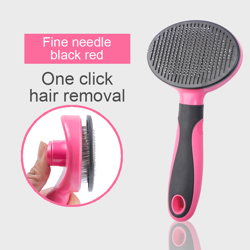 Deshedding Slicker Brush for Long-Haired Dogs & Cats