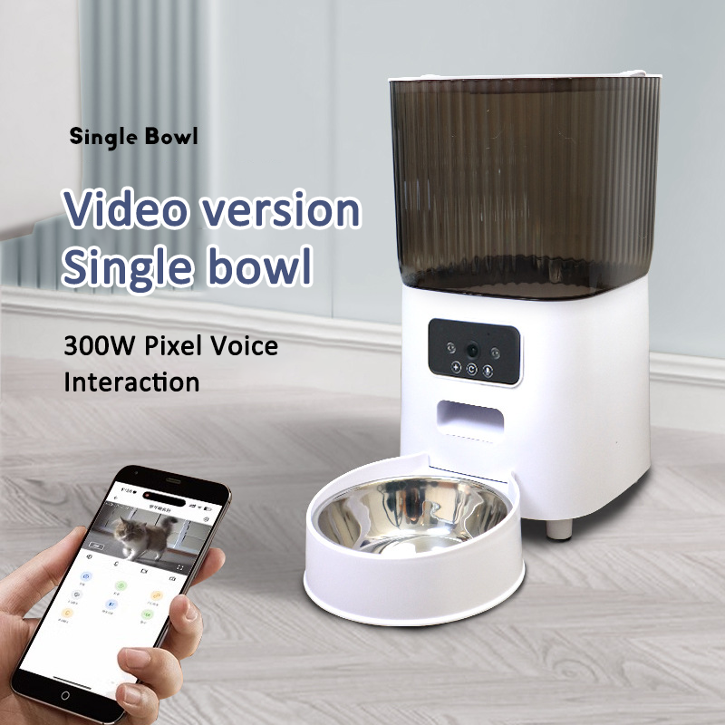 5L Smart Automatic Pet Feeder with HD Camera – Wi-Fi, Night Vision & Voice Recording