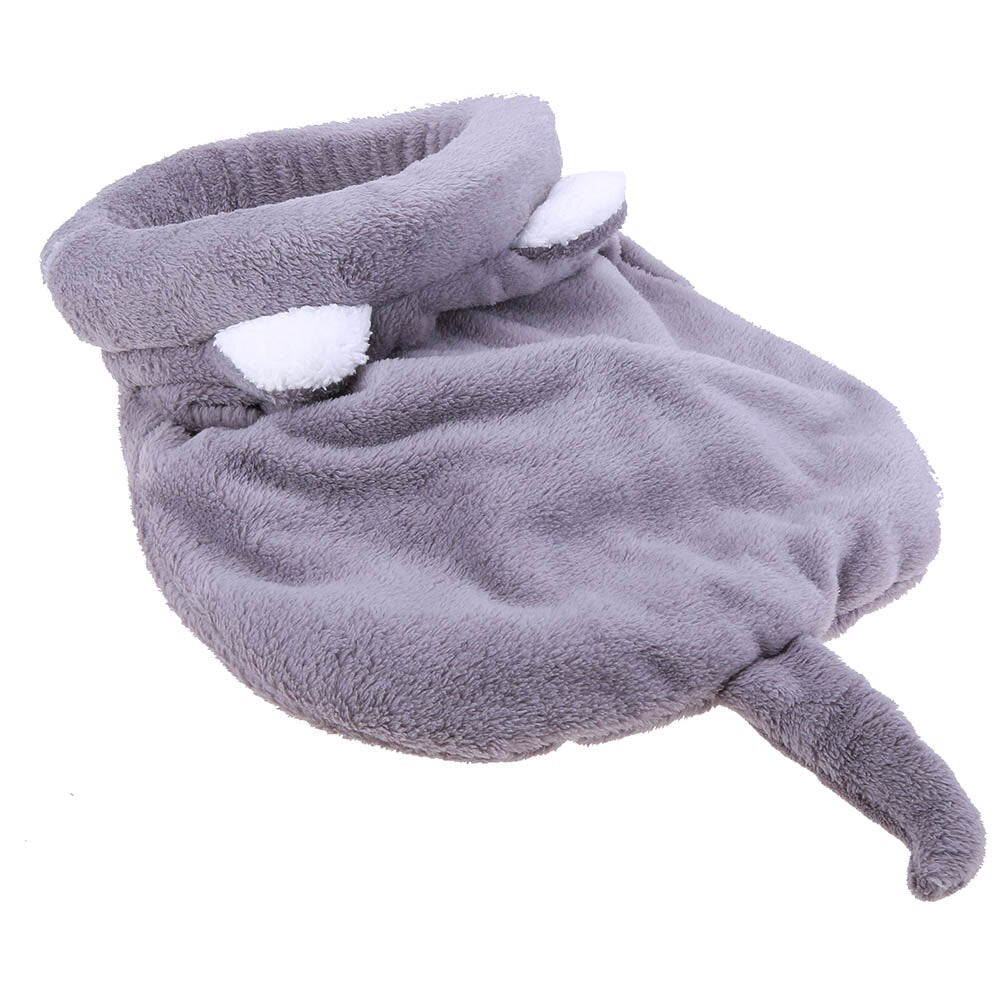 Cosy Coral Fleece Pet Sleeping Bag – Cats & Small Dogs