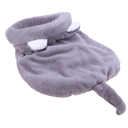 Cosy Coral Fleece Pet Sleeping Bag – Cats & Small Dogs