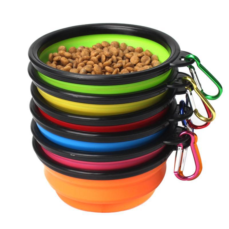 Collapsible Silicone Dog Bowl – Lightweight Travel Feeder