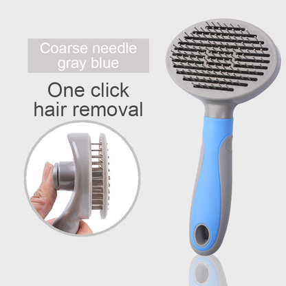 Deshedding Slicker Brush for Long-Haired Dogs & Cats
