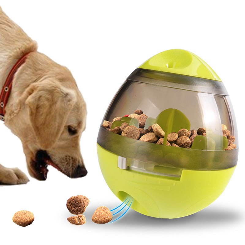 Treat-Dispensing Tumbler Ball – Interactive Dog Enrichment Toy