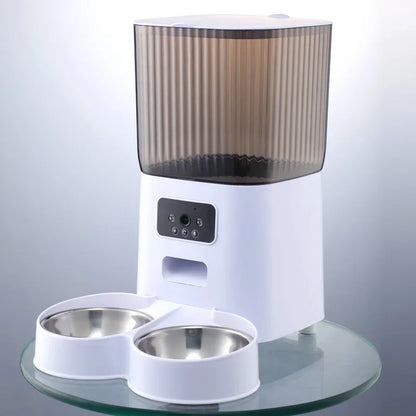 5L Smart Automatic Pet Feeder with HD Camera – Wi-Fi, Night Vision & Voice Recording