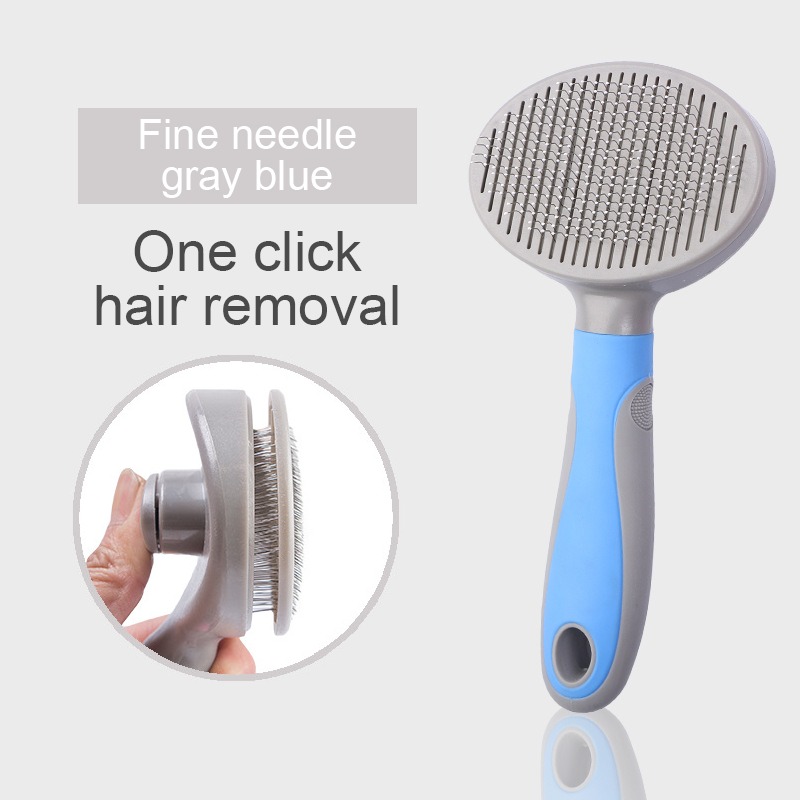 Deshedding Slicker Brush for Long-Haired Dogs & Cats