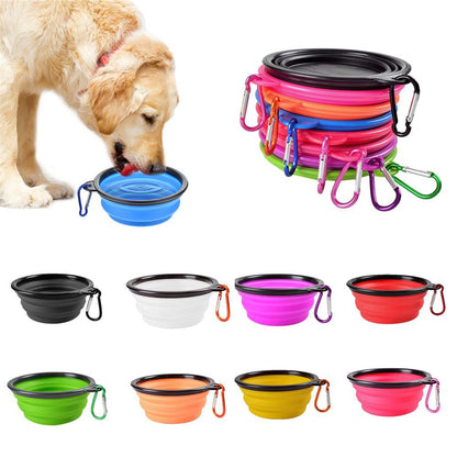 Collapsible Silicone Dog Bowl – Lightweight Travel Feeder