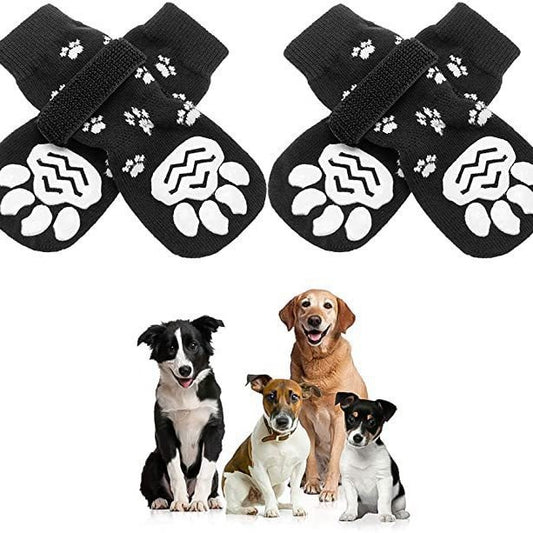 Anti-Slip Waterproof Pet Socks – All-Season Paw Protection for Cats & Dogs