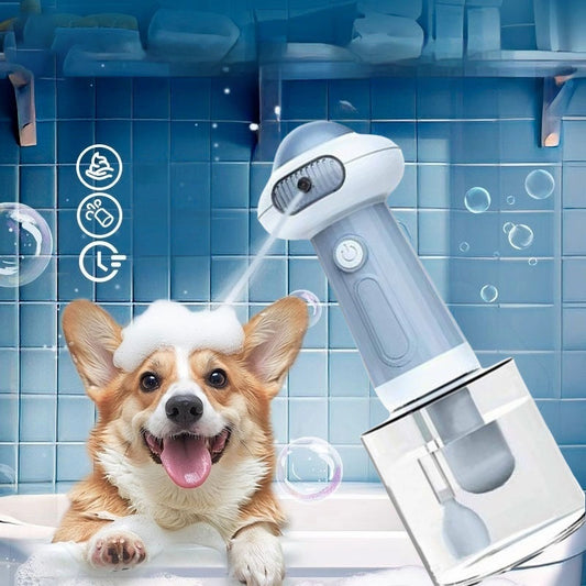 Electric Pet Foam Bath Machine – Automatic Lather Dispenser for Dogs & Cats