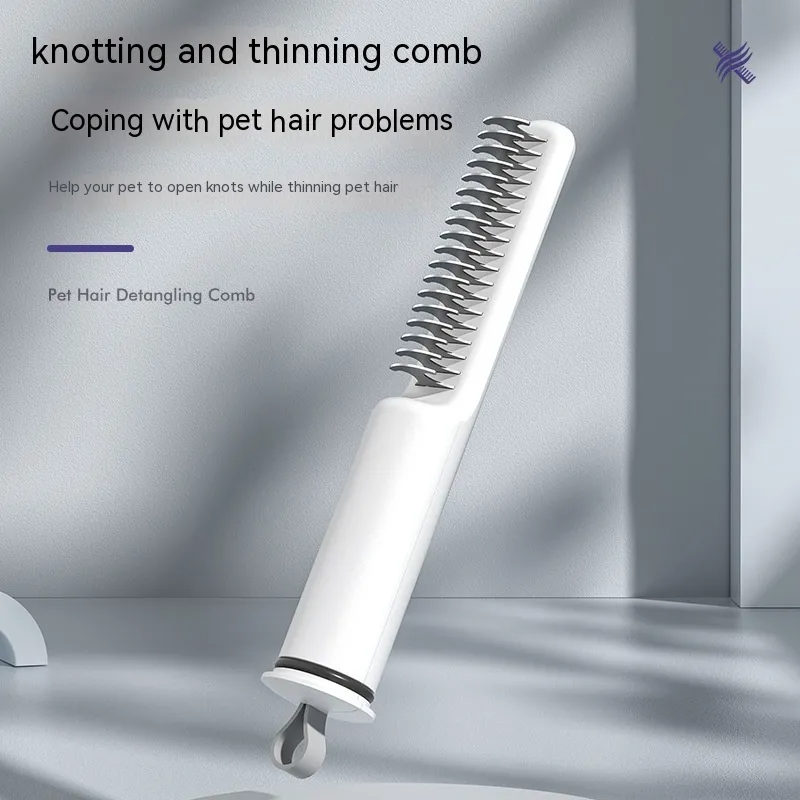 3-in-1 Dematting Comb for Cats & Dogs – Detangle, Deshed & Smooth