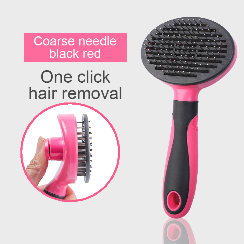 Deshedding Slicker Brush for Long-Haired Dogs & Cats