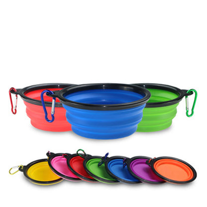 Collapsible Silicone Dog Bowl – Lightweight Travel Feeder