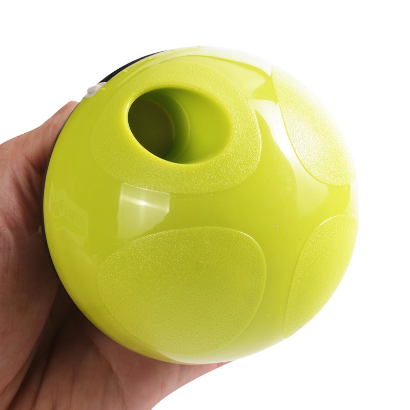 Treat-Dispensing Tumbler Ball – Interactive Dog Enrichment Toy