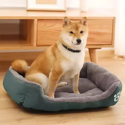 Waterproof Fleece Pet Bed – Sizes S to XXXL for Dogs & Cats